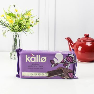 Kallo Organic Milk Chocolate Thin Slice Rice Cakes 90g