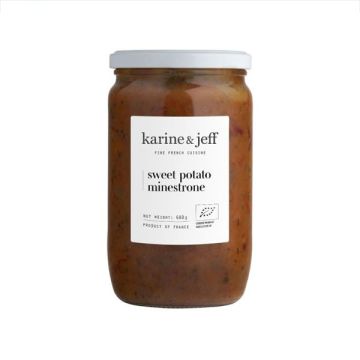 Karine & Jeff Sweet Potato Minestrone Soup 680g