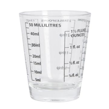 Kitchen Craft Small Glass Measure 50ml