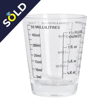 Kitchen Craft Small Glass Measure 50ml