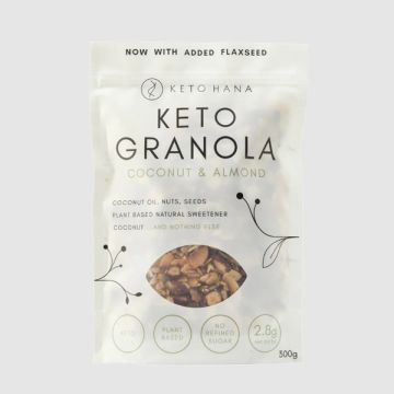 Keto Hana Coconut & Almond Keto Granola 300g