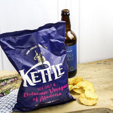 Kettle Chips Sea Salt and Balsamic Vinegar 130g