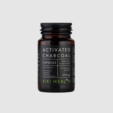 KIKI Activated Charcoal Vegicaps 50 Capsules