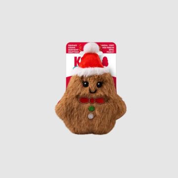 Kong Holiday 2025 Snuzzles Mini Gingerbread Brown XS