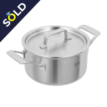 Kuhn Rikon Culinary Fiveply Casserole With Lid 24cm/6.4L