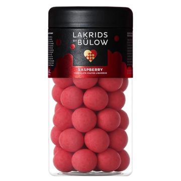 Lakrids & Bulow Chocolate Coated Liquorice Crispy Raspberry 270g