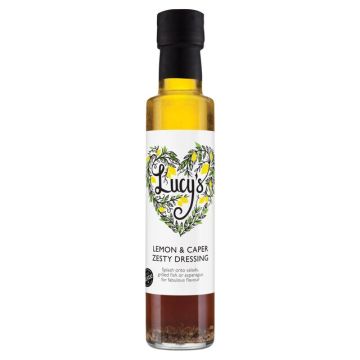 Lucy's Dressings Lemon And Caper Zesty Dressing 250ml