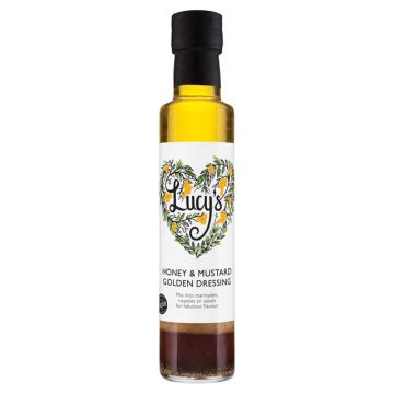 Lucy's Dressings Honey And Mustard Golden Dressing 250ml