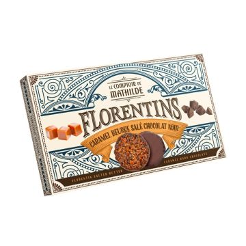Le Comptoir Dark Chocolate Salted Caramel Florentines