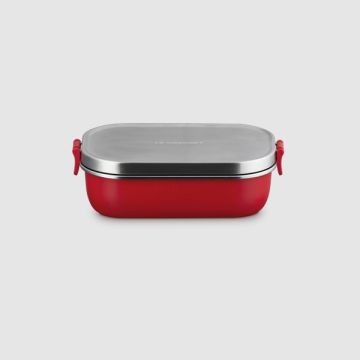 Le Creuset On The Go Lunch Box Cerise Red 900ml