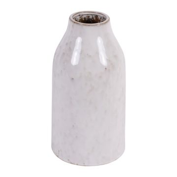 Laura Ashley White Lowick Stoneware Vase Medium