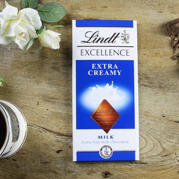 Lindt Excellence Milk Extra Creamy Bar 100g