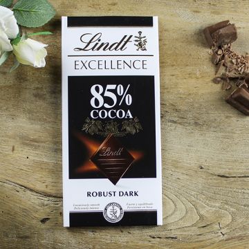 Lindt 85% Cocoa Dark Chocolate Bar 100g