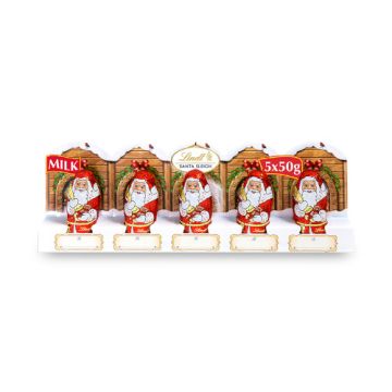 Lindt Santa Perforated Pack 50g