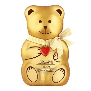 Lindt Teddy Bear White 100g