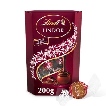 Lindt Lindor Double Chocolate Truffles 200g