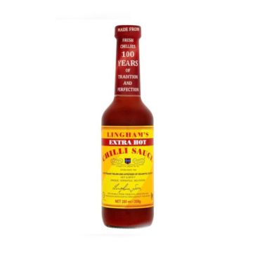 Linghams Extra Hot Chilli Sauce 358g