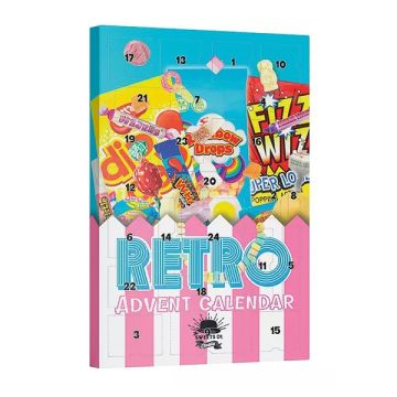 Black Liquorice Retro Advent Calendar 400g