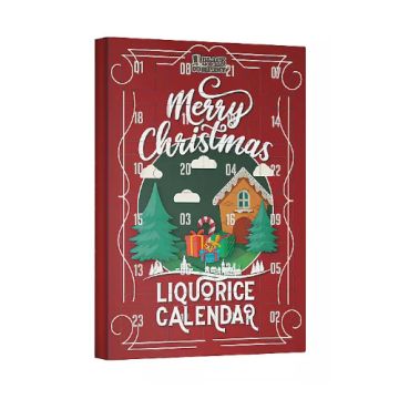 Black Liquorice Liquorice Advent Calendar 450g