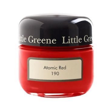 Little Greene Absolute Matt 60ml Sample Atomic Red 190             