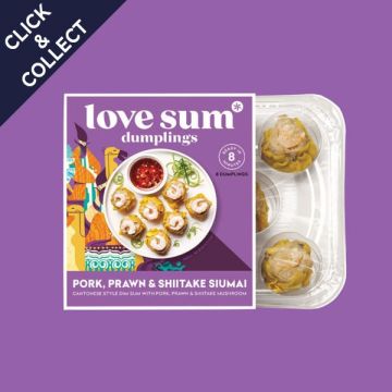 Love Sum Pork, Prawn & Shiitake Mushroom Siumai Dumplings 200g