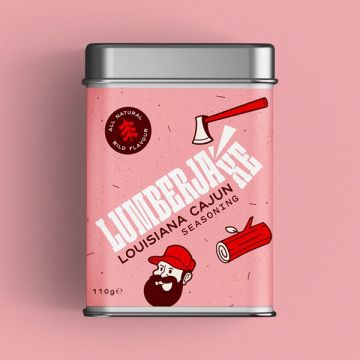 Lumberjaxe Louisiana Cajun Seasoning 110g