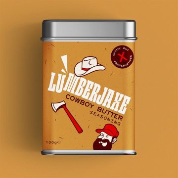 Lumberjaxe Cowboy Butter Seasoning 110g