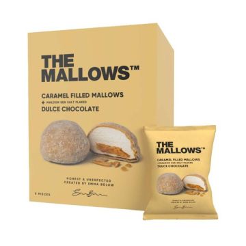 The Mallows Caramel Filled Mallows Dulce Chocolate Box 80g