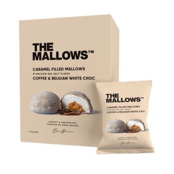 The Mallows Caramel Filled Mallows Coffee Box 90g