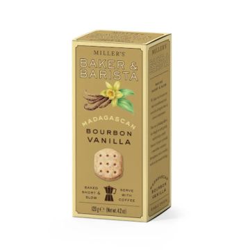 Baker & Barista Madagascan Bourbon Vanilla Biscuits 120g