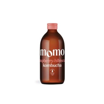 Momo Kombucha Organic Raspberry, Hibiscus 330ml