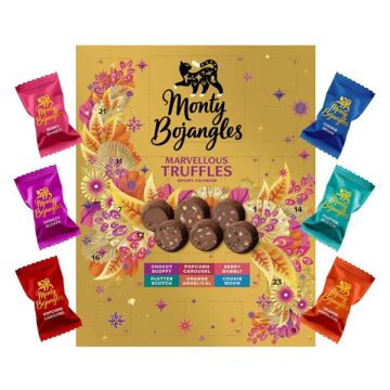 Monty Bojangles Marvellous Gold Advent Calendar 235g