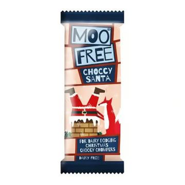 Moo Free Choccy Santa Bar 30g