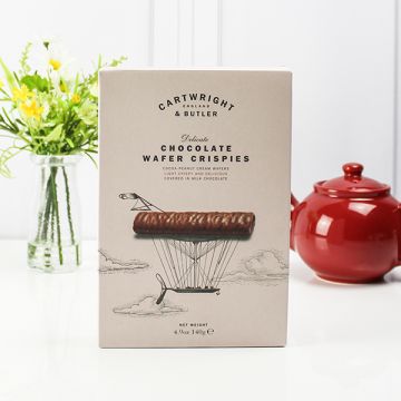 Cartwright & Butler Chocolate Delicate Wafer Crispies 140g
