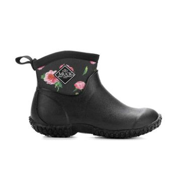 Muck Muckster II Ankle Boot Black/Roses 5