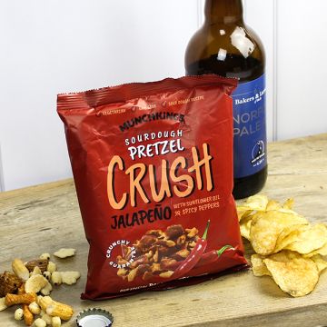 Munchkings Pretzel Crush Jalapeno 125g