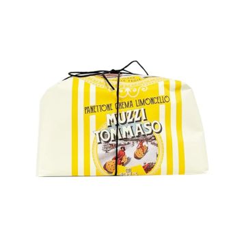 Muzzi Limoncello Panettone Hand Wrapped 500g