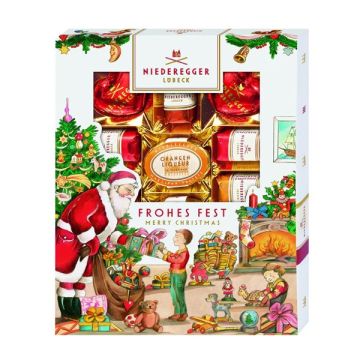 Niederegger Marzipanerie Specialities In Christmas Sleeve 206g