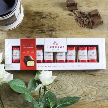 Niederegger Marzipan Dark Chocolate Mini Bars 100g