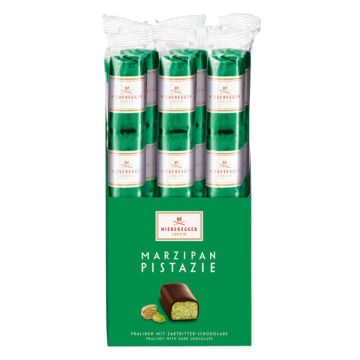 Niederegger Pistachio Flavoured Marzipan Bite Size Bars Stick Pack 50g