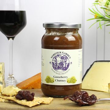 Norfolk Garden Gooseberry Chutney 370g