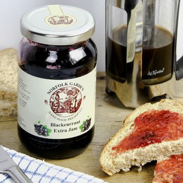 Norfolk Garden Blackcurrant Extra Jam 454g