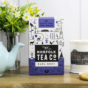 
Norfolk Tea Co. Earl Grey Tea 40 Tea Bags