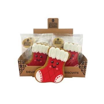 Original Biscuit Bakers Christmas Stocking Gingerbread Biscuits 65g