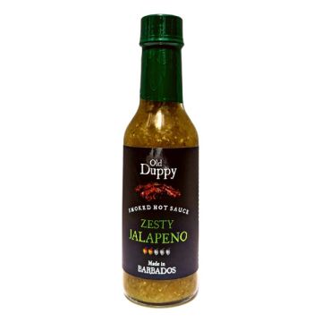 Old Duppy Zesty Jalapeno Smoked Pepper Sauce 150ml