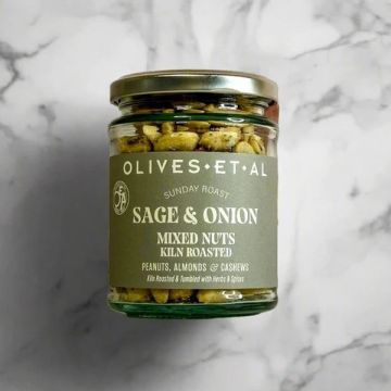 Olives Et Al Aromatic Sage & Onion Mixed Nuts Jar 150g