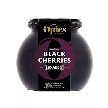 Opies Black Cherries With Kirsch 460g