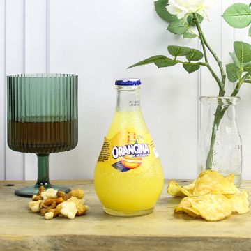 Orangina Glass Bulby Bottle 250ml