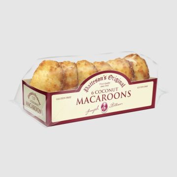 Pattesons Gluten Free Coconut Macaroons 6pk