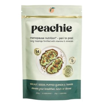 Peachie Walnut, Seeds, Puffed Quinoa & Tamari Toppings 200g    
